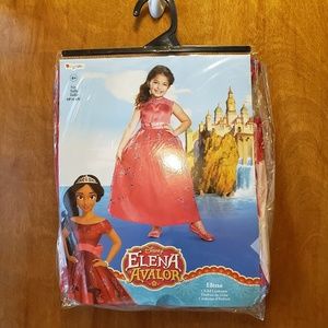 Disguise Elena of Avalor Costume Dress size 4-6X